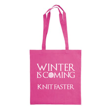 Last inn bildet i Galleri-visningsprogrammet, Winter is coming knit faster bærenett rosa