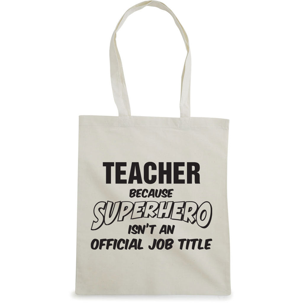 Teacher because superhero bærenett natur