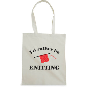 I'd rather be knitting bærenett natur