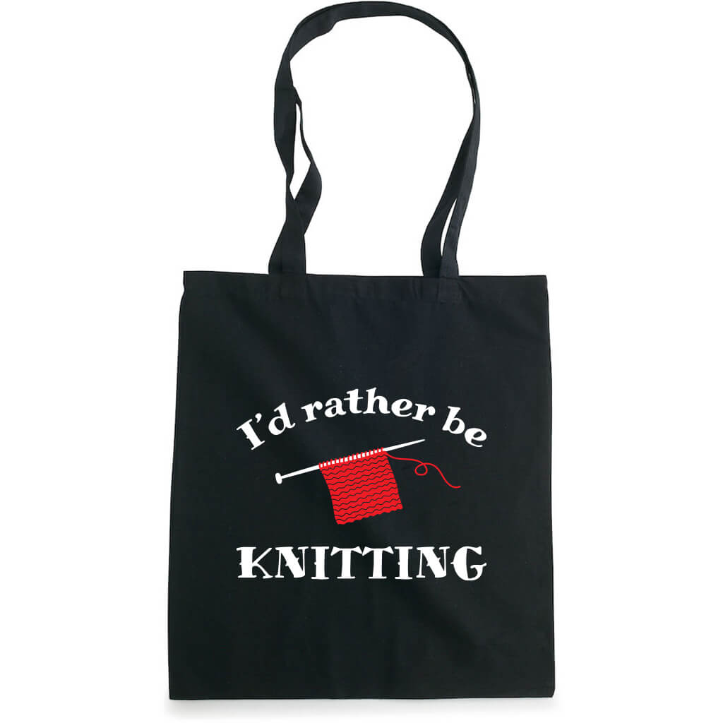 I'd rather be knitting bærenett sort