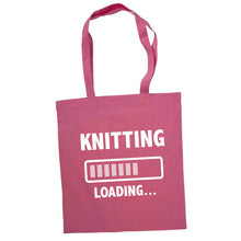 Last inn bildet i Galleri-visningsprogrammet, Knitting loading bærenett rosa