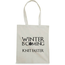 Last inn bildet i Galleri-visningsprogrammet, Winter is coming knit faster bærenett natur